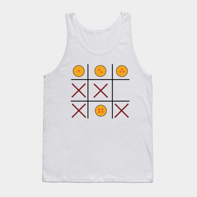 DBZ Tic Tac Toe Tank Top by ThatPractice1stGuy